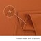 Rectangle Textured Tablecloth Waterproof Spillproof Wrinkle Free Table Cloth, Kitchen Dinning Tabletop Thanksgiving Decoration, Table Cover for Outdoor and Indoor, 52 x 70 Inch, Rust